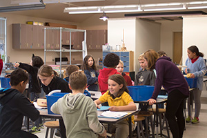teacher-in-lab-with-students.jpg Teacher in lab with students